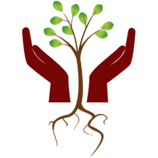 MGFCC partial logo, tree in hands.